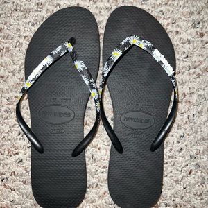 Black Havaiana Flip Flops